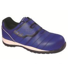 Ufa114 (1) Azul sem sapatos de segurança Metalfree Lace